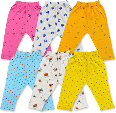 Diaz Fashion Indi Legging For Baby Girls(Multicolor Pack of 6)