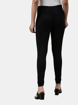 Tik Tok WEARS Indi Legging For Girls(Black Pack of 1)