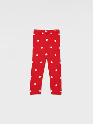 Juniors by Lifestyle Legging For Baby Girls(Red Pack of 1)