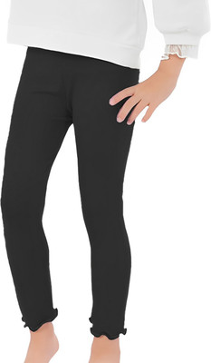 SYGA Indi Legging For Girls(Black Pack of 1)