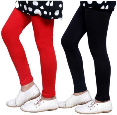 Tik Tok WEARS Indi Legging For Girls(Multicolor Pack of 2)