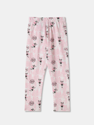 R&B Legging For Girls(Pink Pack of 1)
