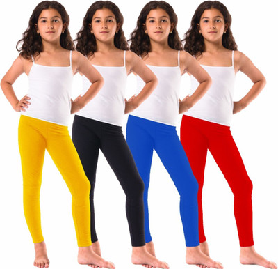 KPS Indi Legging For Girls(Multicolor Pack of 3)