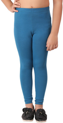one sky Legging For Girls(Blue Pack of 1)