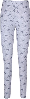 PROTEENS Indi Legging For Girls(Grey Pack of 1)