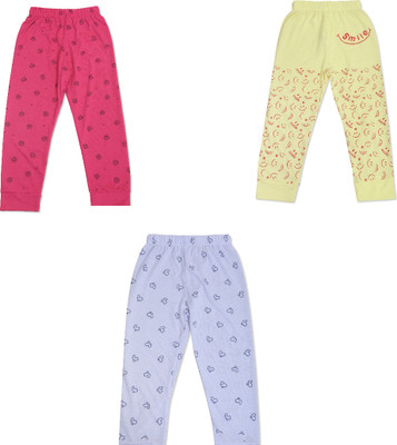 M S TRADING Indi Legging For Girls(Multicolor Pack of 3)