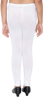 Tik Tok WEARS Indi Legging For Girls(White Pack of 2)