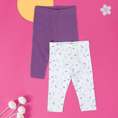 BabiesRus Legging For Baby Girls(Multicolor Pack of 2)