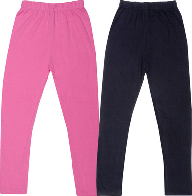 FASHA Legging For Girls(Multicolor Pack of 2)