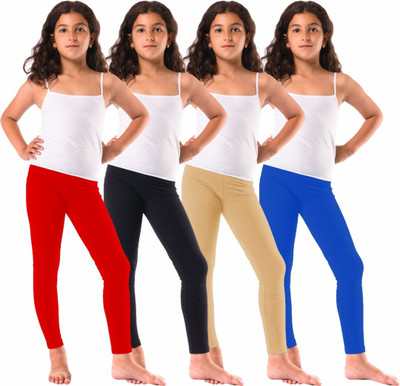 KPS Indi Legging For Girls(Multicolor Pack of 3)