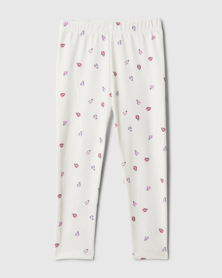 GAP Regular Fit Girls White Trousers