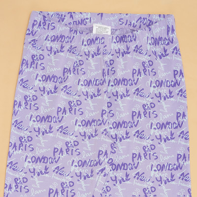 Pantaloons Junior Legging For Girls(Purple Pack of 1)