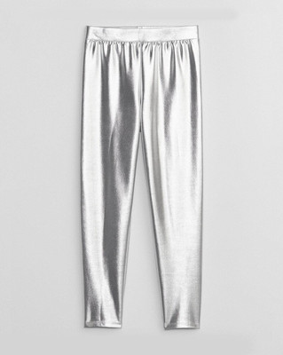 GAP Regular Fit Girls Silver Trousers