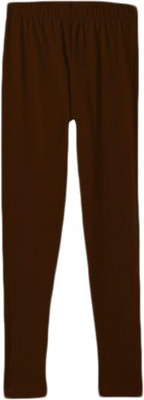 Lyra Legging For Girls(Brown Pack of 1)