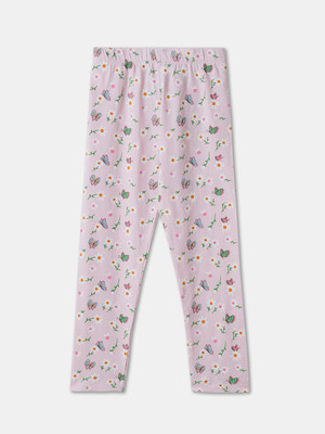 R&B Legging For Girls(Pink Pack of 1)