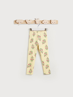 JUNIORS by Babyshop Legging For Baby Girls(Yellow Pack of 1)