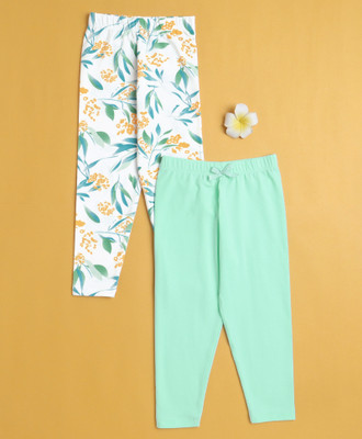 BUMZEE Legging For Girls(Multicolor Pack of 2)