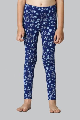 VAN HEUSEN Indi Legging For Girls(Blue Pack of 1)