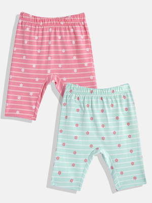 United Colors of Benetton Legging For Baby Girls(Pink Pack of 2)