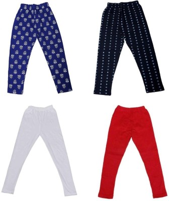 Tik Tok WEARS Indi Legging For Girls(Multicolor Pack of 4)