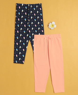 BUMZEE Legging For Girls(Pink Pack of 2)