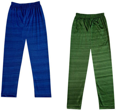 IndiWeaves Indi Legging For Girls(Blue Pack of 2)