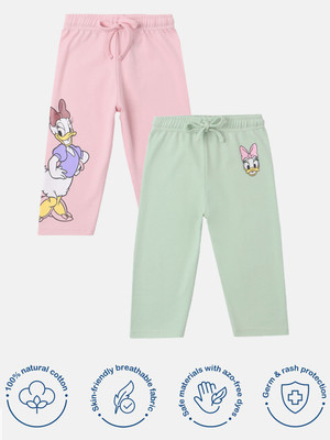 NautiNati Indi Legging For Baby Girls(Multicolor Pack of 2)
