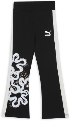 PUMA Indi Legging For Girls(Black Pack of 1)