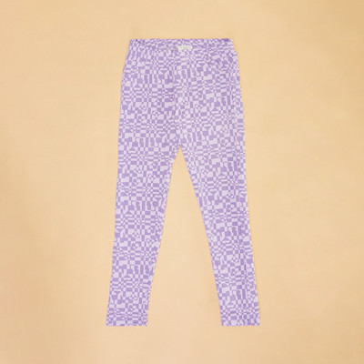 Pantaloons Junior Legging For Girls(Purple Pack of 1)