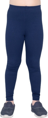 one sky Legging For Girls(Blue Pack of 1)