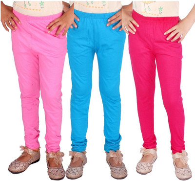 Diaz Fashion Legging For Baby Girls(Multicolor Pack of 3)