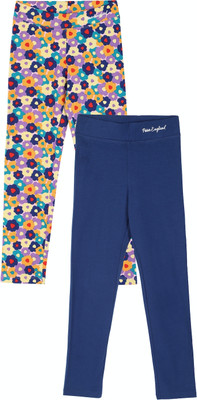 PETER ENGLAND Legging For Girls(Multicolor Pack of 2)