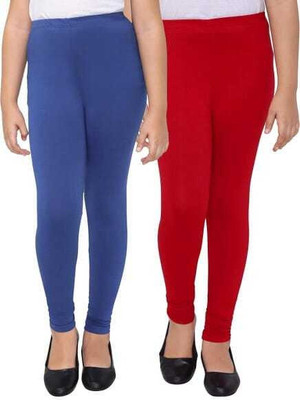 AJ Hossiery Legging For Girls(Multicolor Pack of 2)