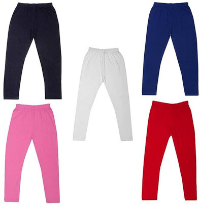 Tik Tok WEARS Indi Legging For Girls(Multicolor Pack of 5)
