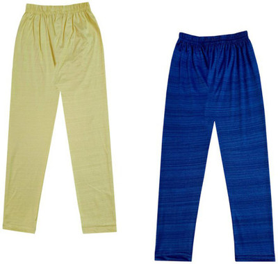 MTI FASHIONS Indi Legging For Girls(Blue Pack of 2)