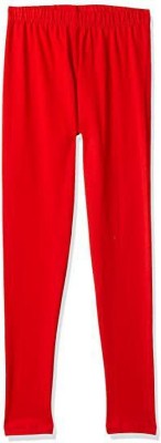 Lyra Legging For Girls(Red Pack of 1)