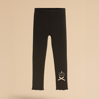 SYGA Indi Legging For Girls(Black Pack of 1)