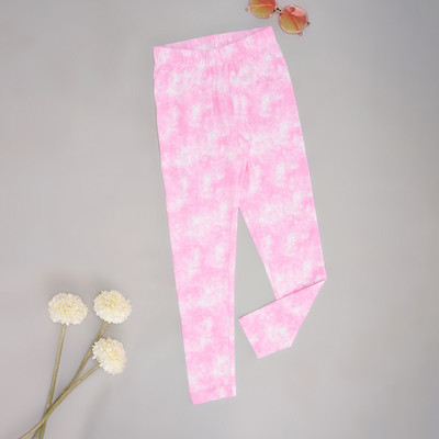 Pantaloons Junior Legging For Girls(Pink Pack of 1)