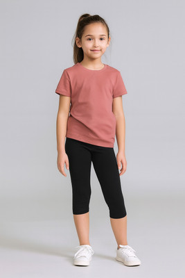 Charm n Cherish Indi Legging For Girls(Black Pack of 1)