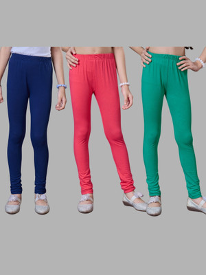 URBAN TRENDING Indi Legging For Girls(Multicolor Pack of 3)