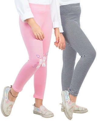 Ariel Legging For Girls(Multicolor Pack of 2)