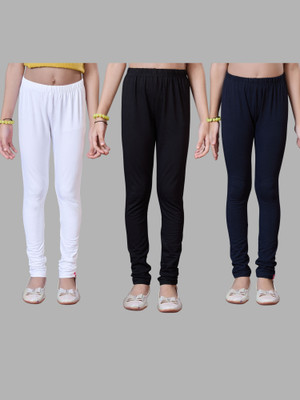 URBAN TRENDING Indi Legging For Girls(Multicolor Pack of 3)