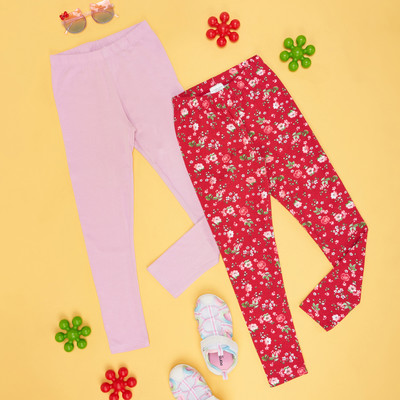 YU by Pantaloons Legging For Girls(Multicolor Pack of 1)