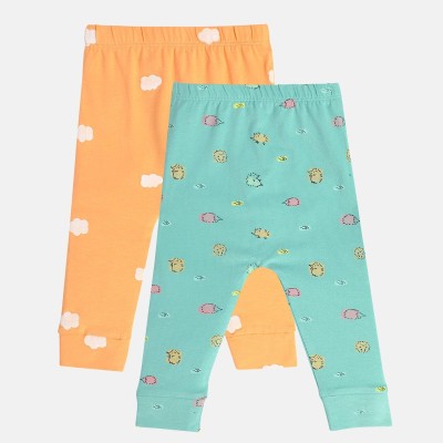 MINI KLUB Legging For Baby Girls(Multicolor Pack of 2)