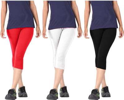 K M R Legging For Girls(Multicolor Pack of 4)