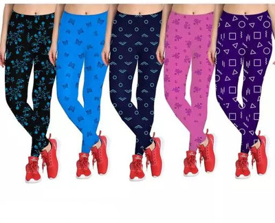 Honeylips Legging For Girls(Multicolor Pack of 1)