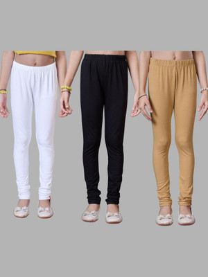 URBAN TRENDING Indi Legging For Girls(Multicolor Pack of 3)