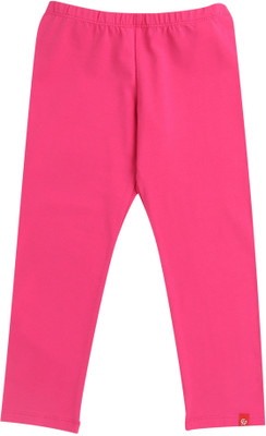 Arvind Garments Legging For Girls(Pink Pack of 1)