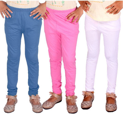 Diaz Fashion Legging For Baby Girls(Multicolor Pack of 3)