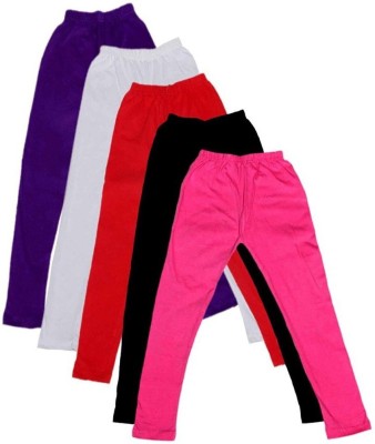 Tik Tok WEARS Indi Legging For Girls(Multicolor Pack of 5)